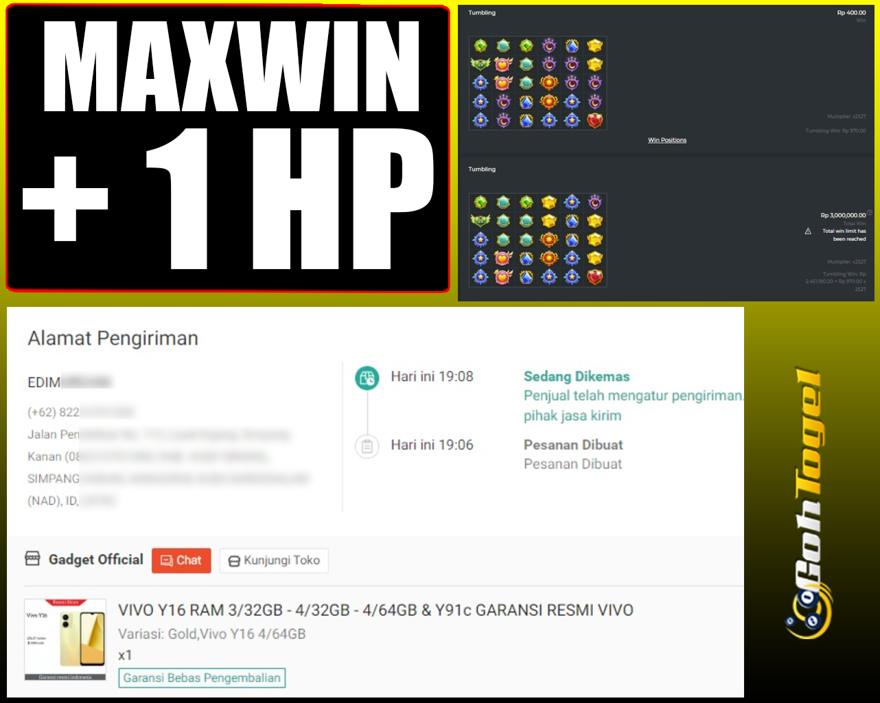 SELAMAT KEPADA ID XXX JACKPOT SLOT PRAGMATIC