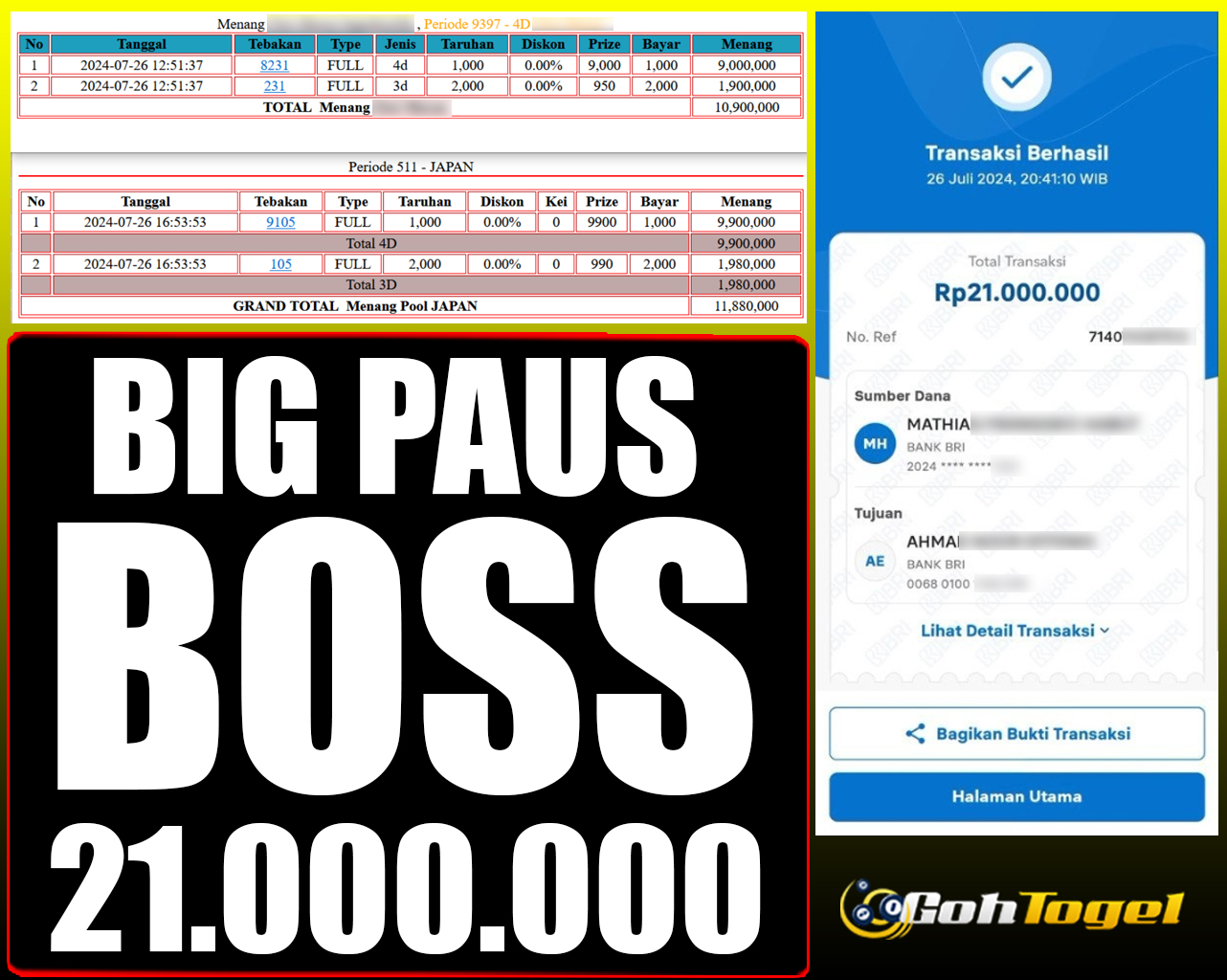 SELAMAT KEPADA ID XXX MEMBER JACKPOT TOGEL JAPAN