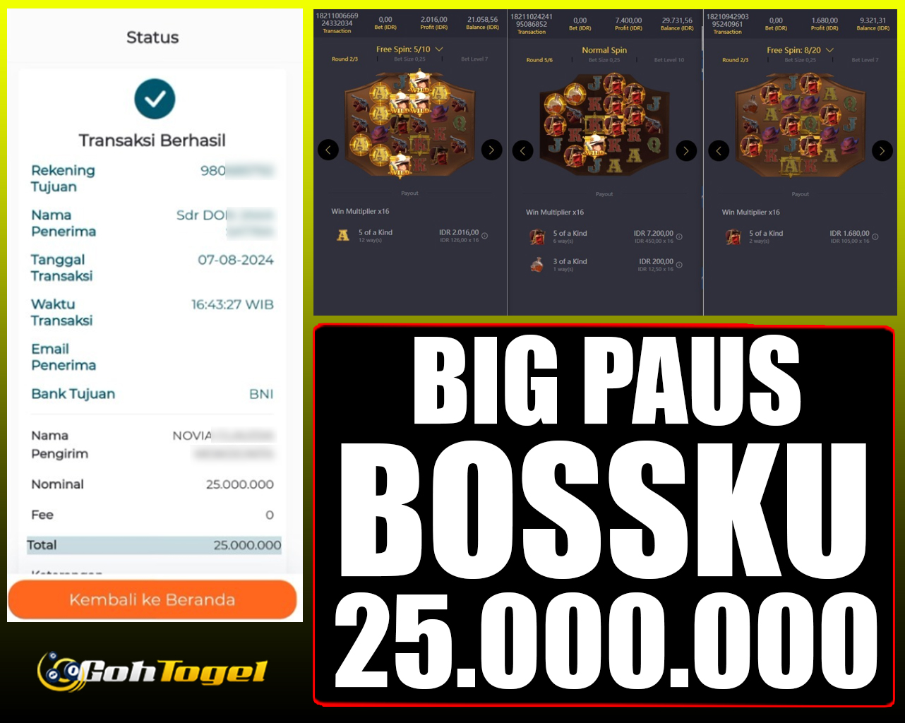 SELAMAT KEPADA ID XXX JACKPOT SLOT PRAGMATIC