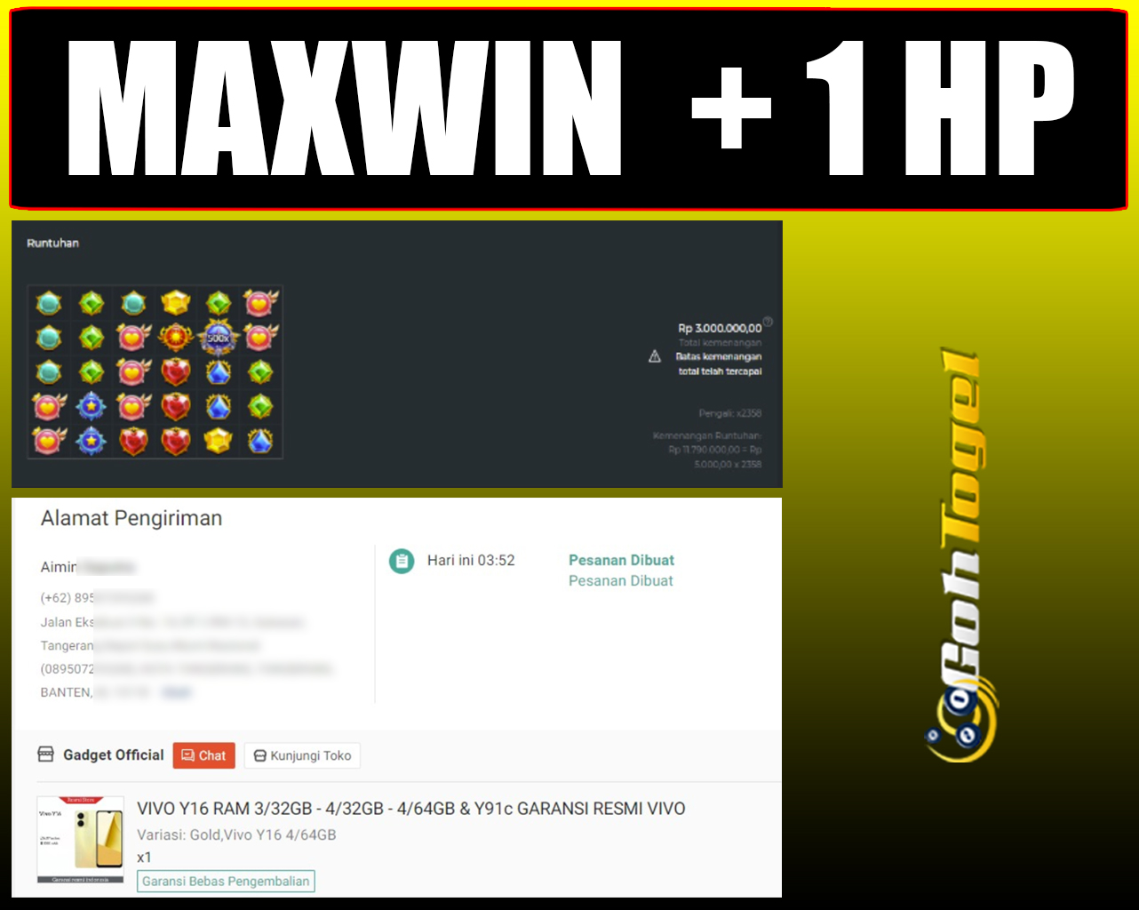 SELAMAT KEPADA ID XXX JACKPOT SLOT PRAGMATIC