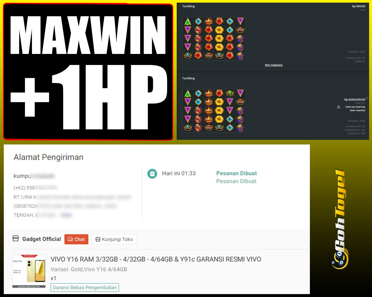 SELAMAT KEPADA ID XXX JACKPOT SLOT PRAGMATIC