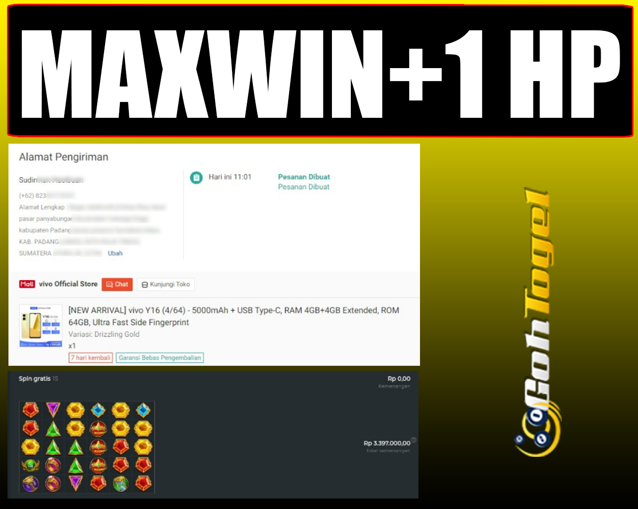 SELAMAT KEPADA ID XXX JACKPOT SLOT PRAGMATIC