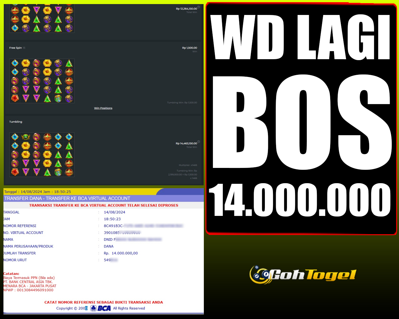 SELAMAT KEPADA ID XXX JACKPOT SLOT PRAGMATIC