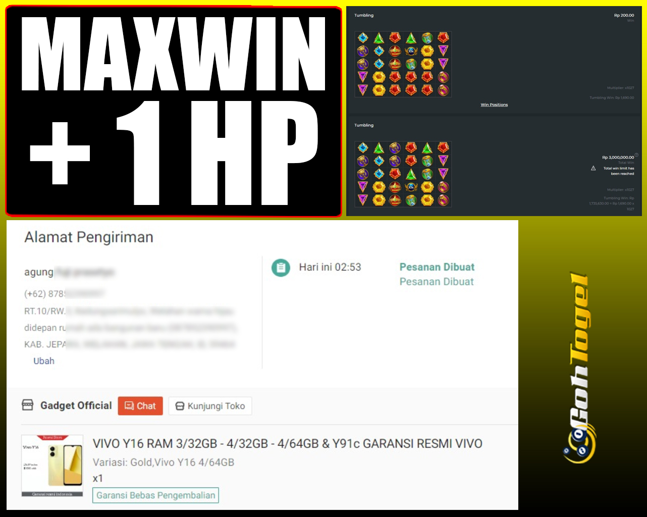 SELAMAT KEPADA ID XXX JACKPOT SLOT PRAGMATIC