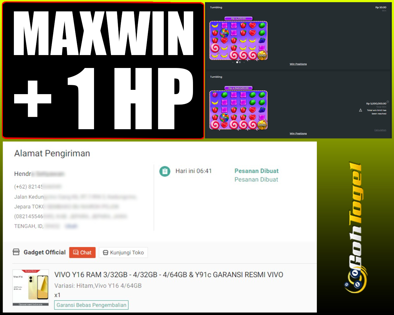 SELAMAT KEPADA ID XXX JACKPOT SLOT PRAGMATIC