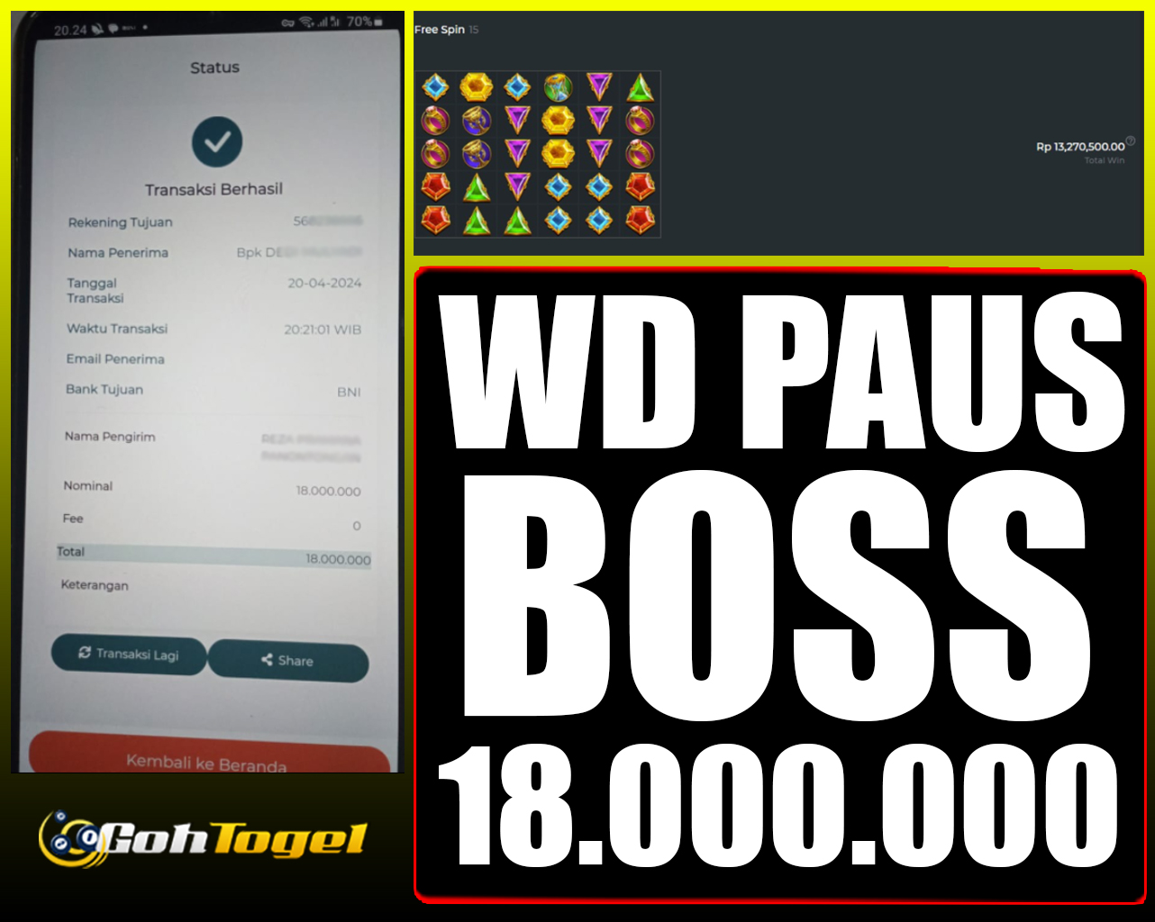 SELAMAT KEPADA ID XXX JACKPOT SLOT PRAGMATIC