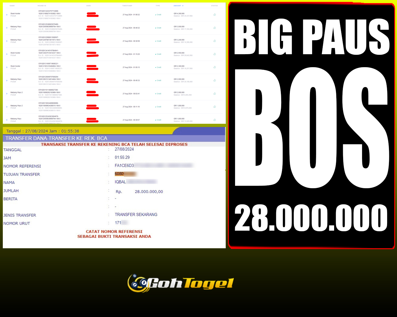 SELAMAT KEPADA ID XXX JACKPOT SLOT PRAGMATIC