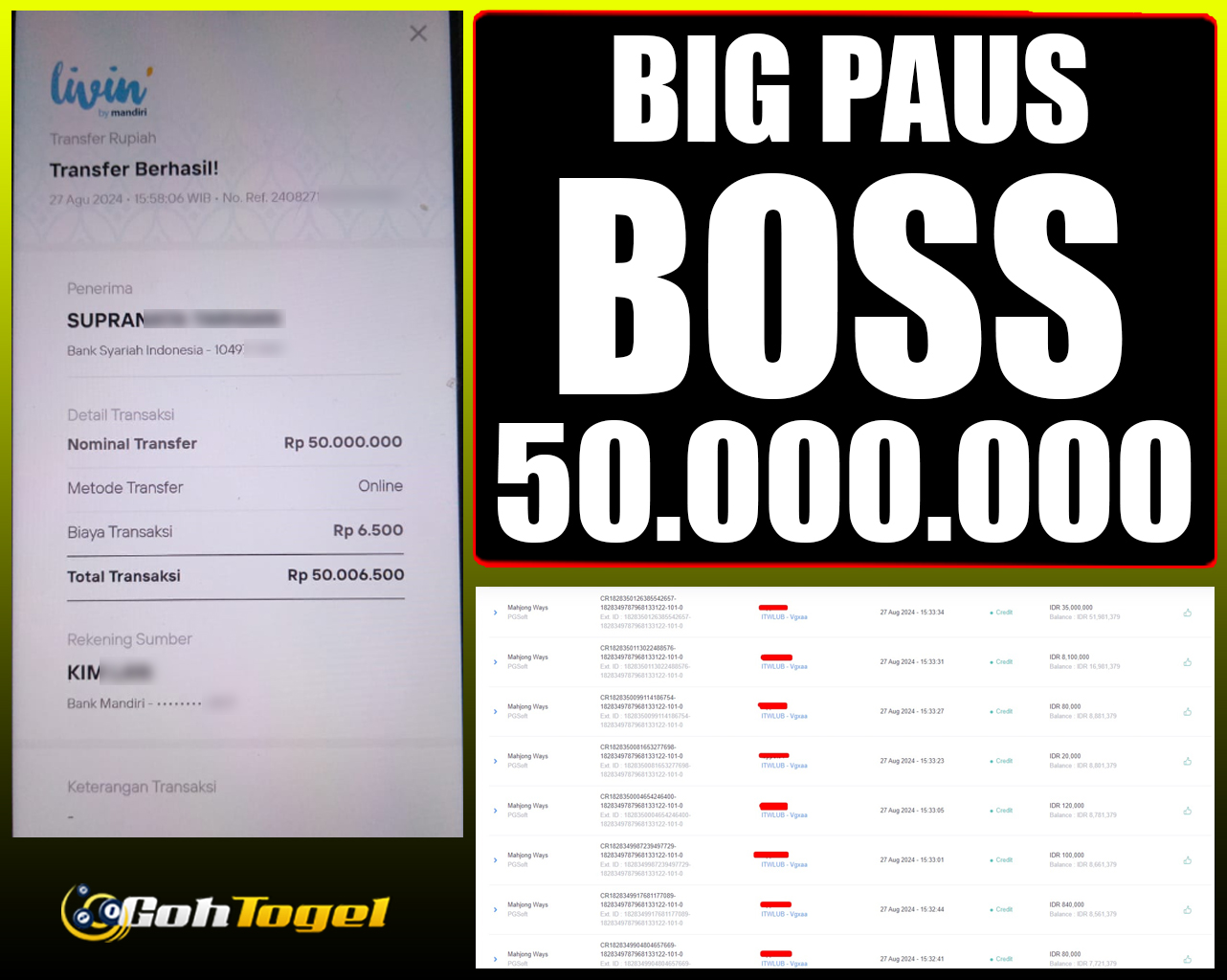 SELAMAT KEPADA ID XXX JACKPOT SLOT PRAGMATIC