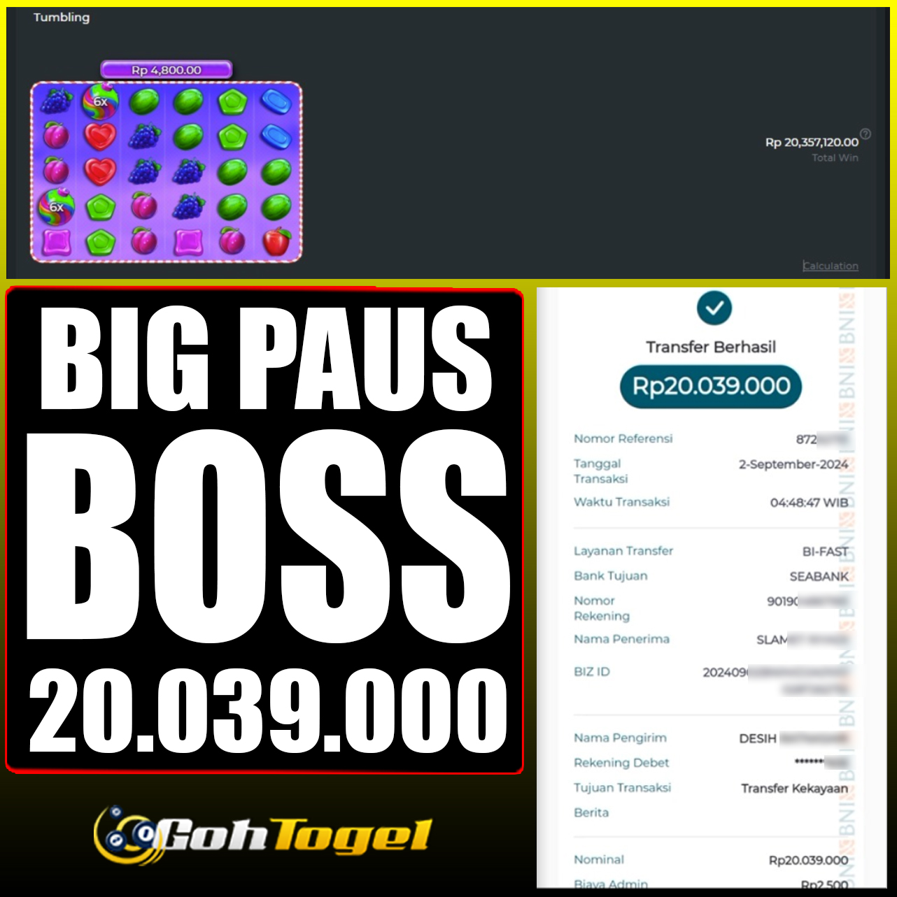 SELAMAT KEPADA ID XXX JACKPOT SLOT PRAGMATIC