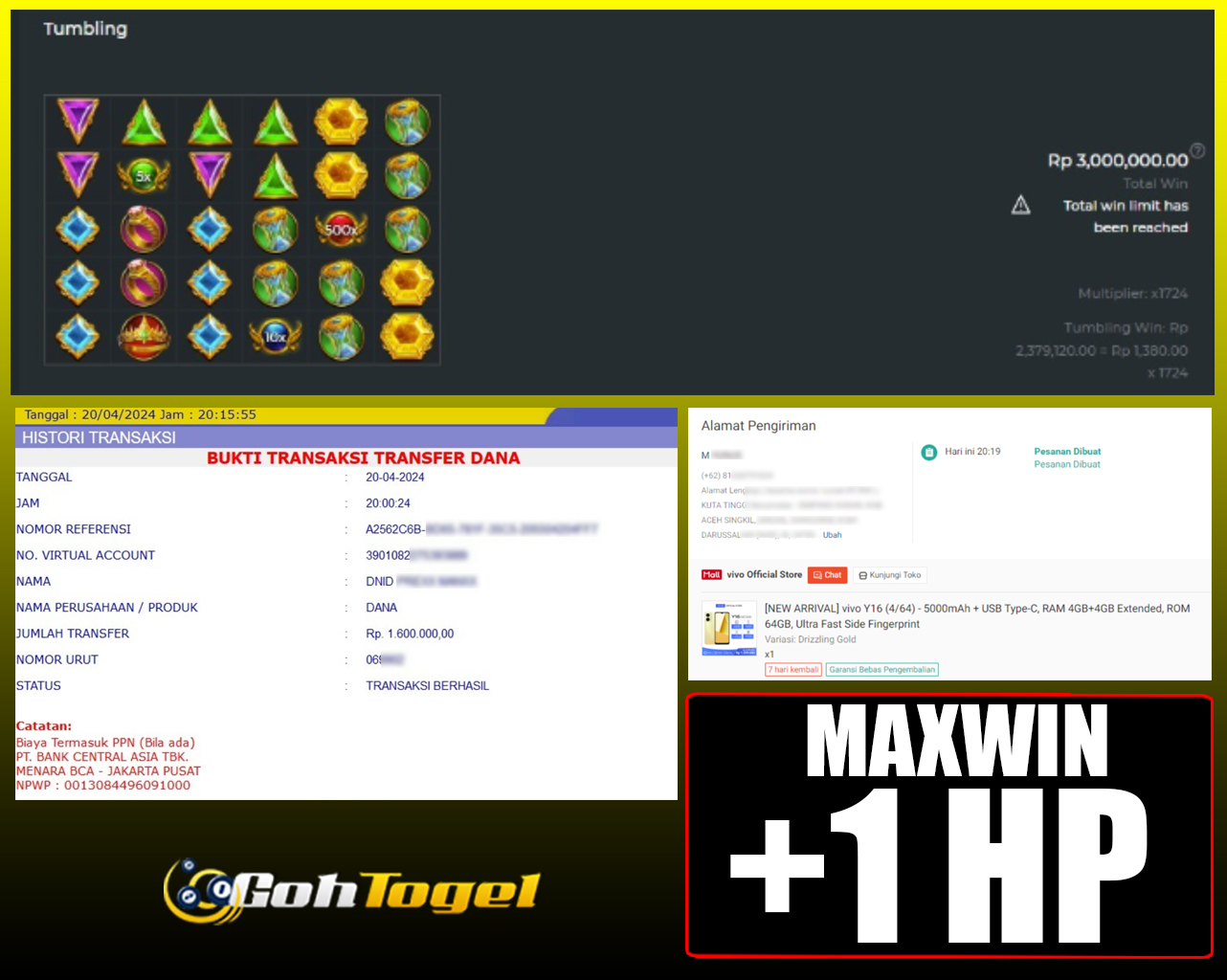 SELAMAT KEPADA ID XXX JACKPOT SLOT PRAGMATIC