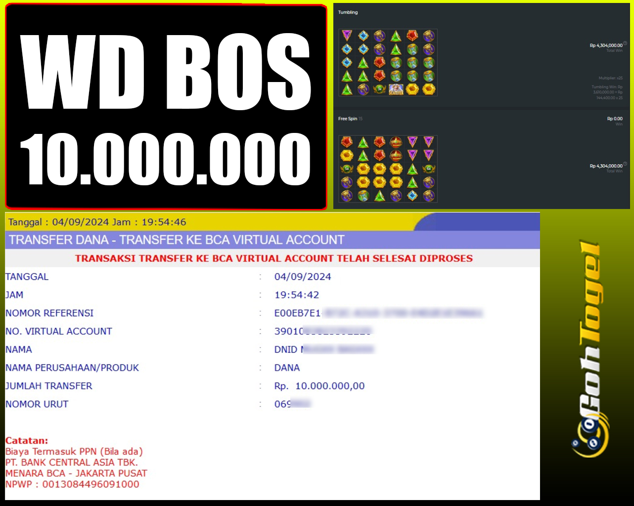  SELAMAT KEPADA ID XXX JACKPOT SLOT PRAGMATIC