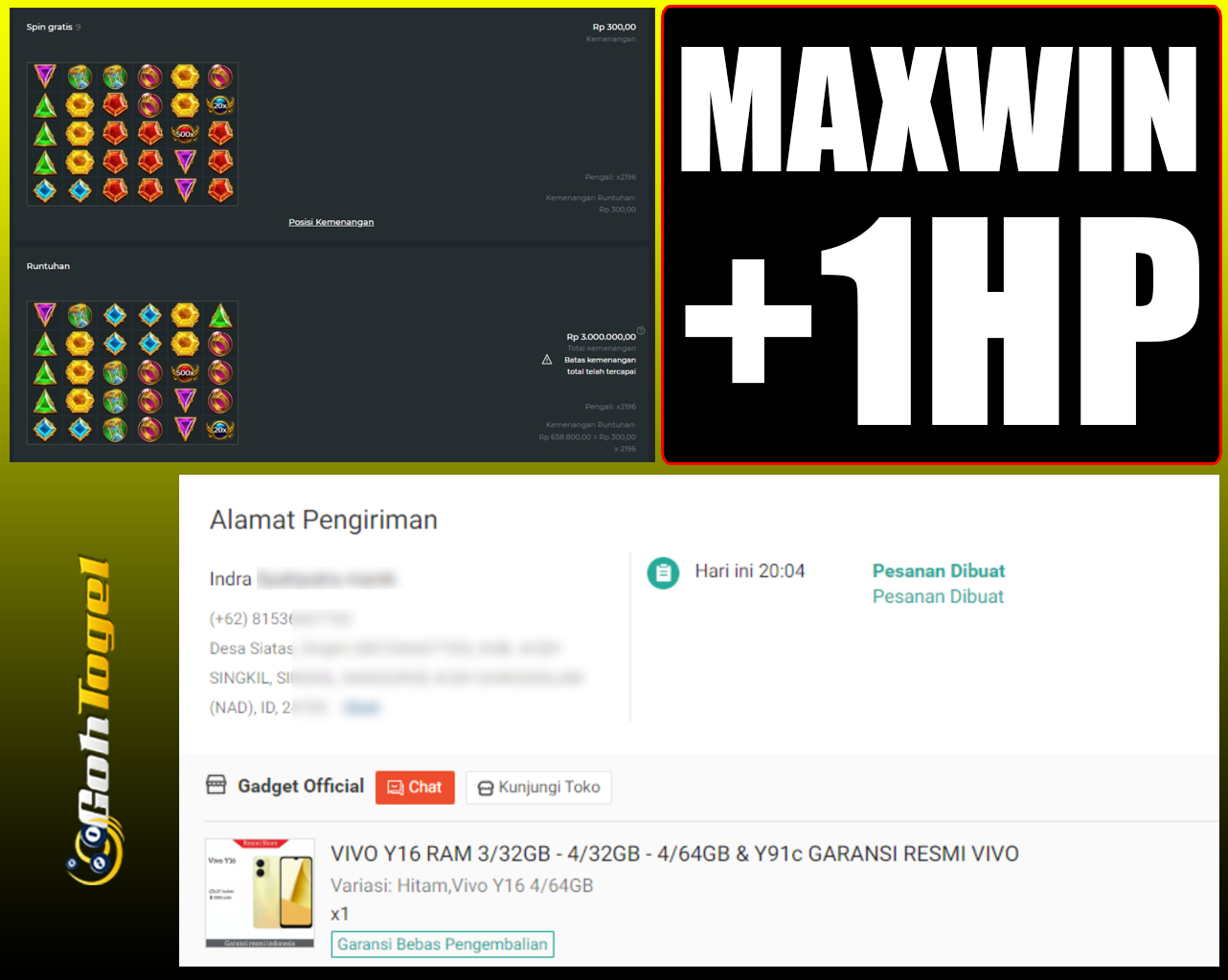  SELAMAT KEPADA ID XXX JACKPOT SLOT PRAGMATIC