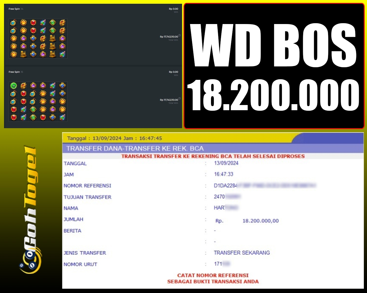  SELAMAT KEPADA ID XXX JACKPOT SLOT PRAGMATIC