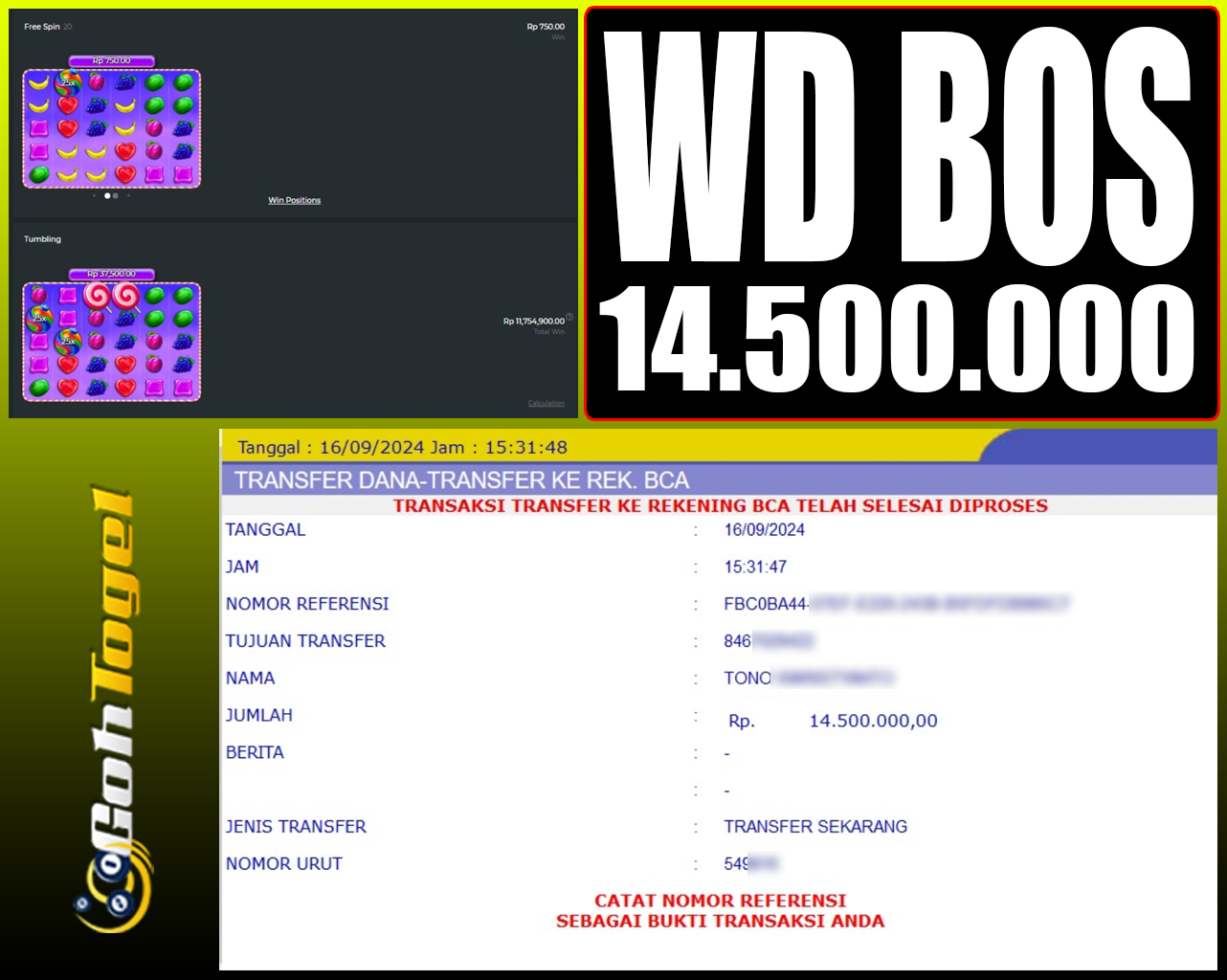  SELAMAT KEPADA ID XXX JACKPOT SLOT PRAGMATIC