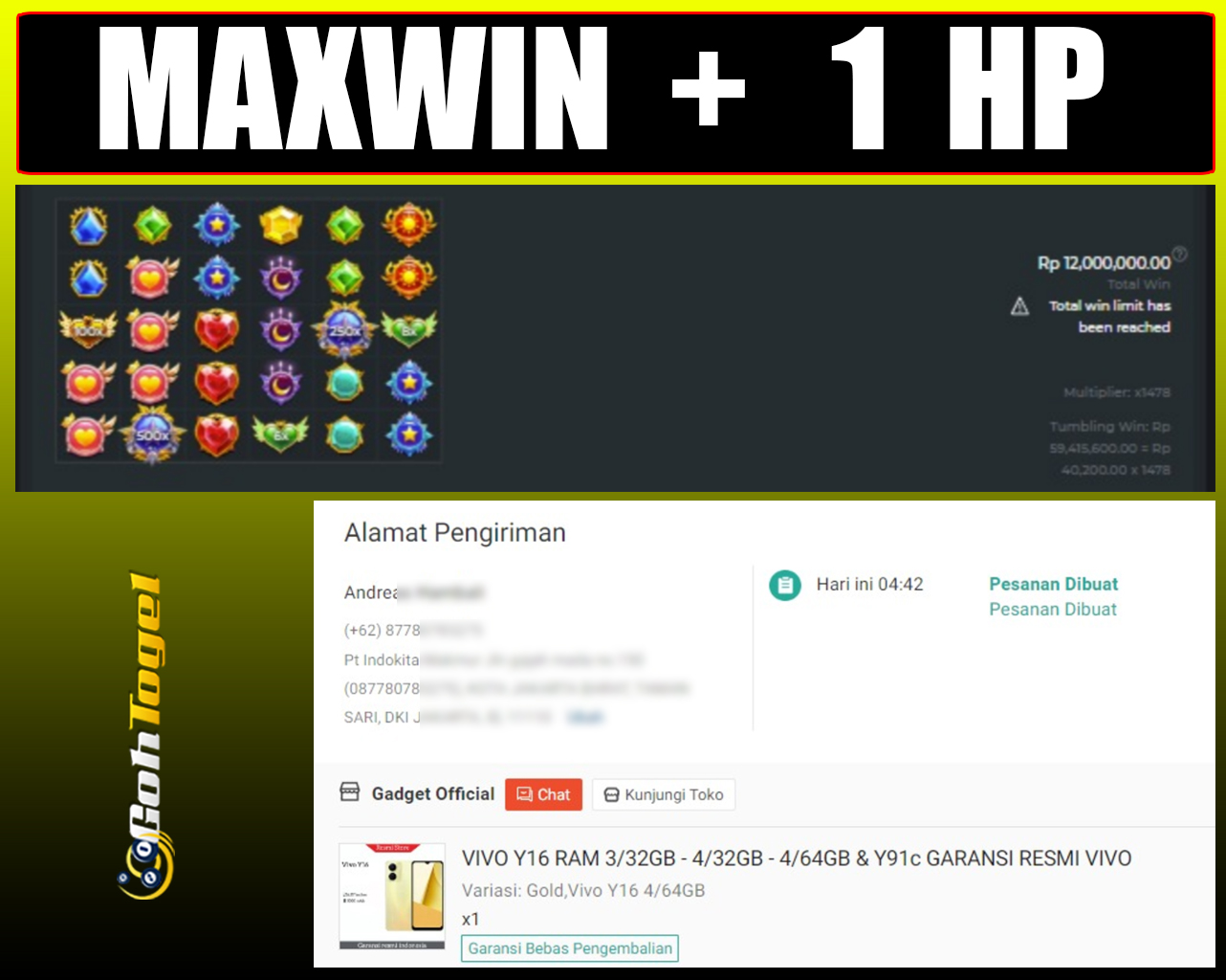  SELAMAT KEPADA ID XXX JACKPOT SLOT PRAGMATIC