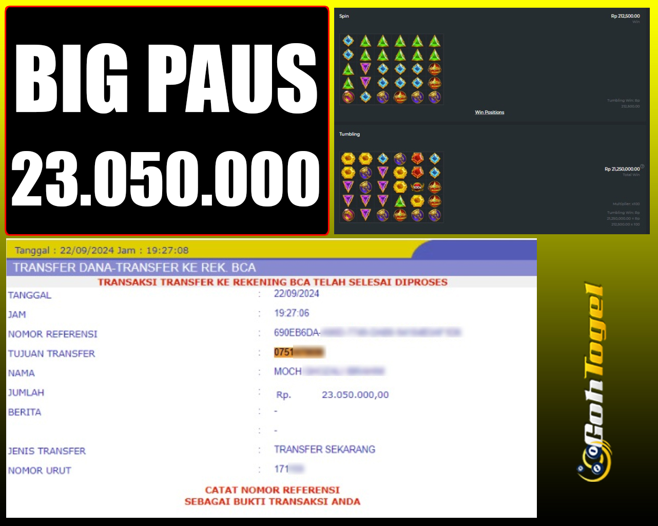  SELAMAT KEPADA ID XXX JACKPOT SLOT PRAGMATIC