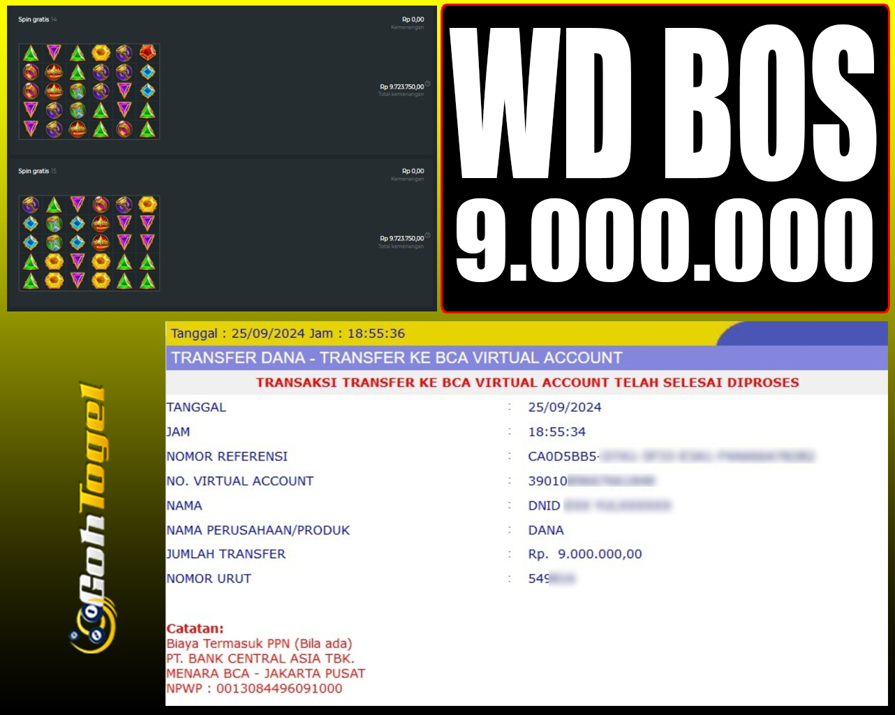  SELAMAT KEPADA ID XXX JACKPOT SLOT PRAGMATIC