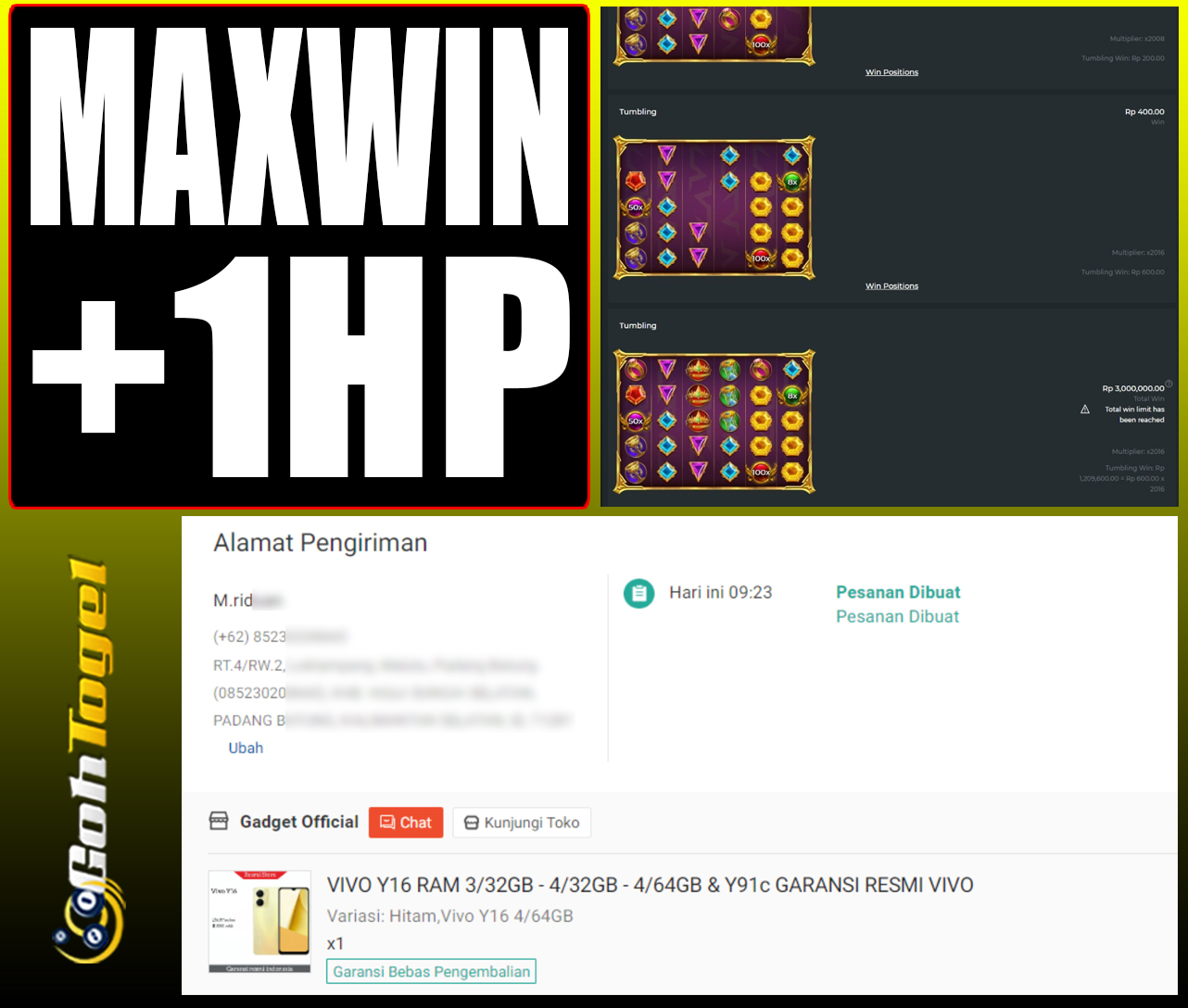  SELAMAT KEPADA ID XXX JACKPOT SLOT PRAGMATIC