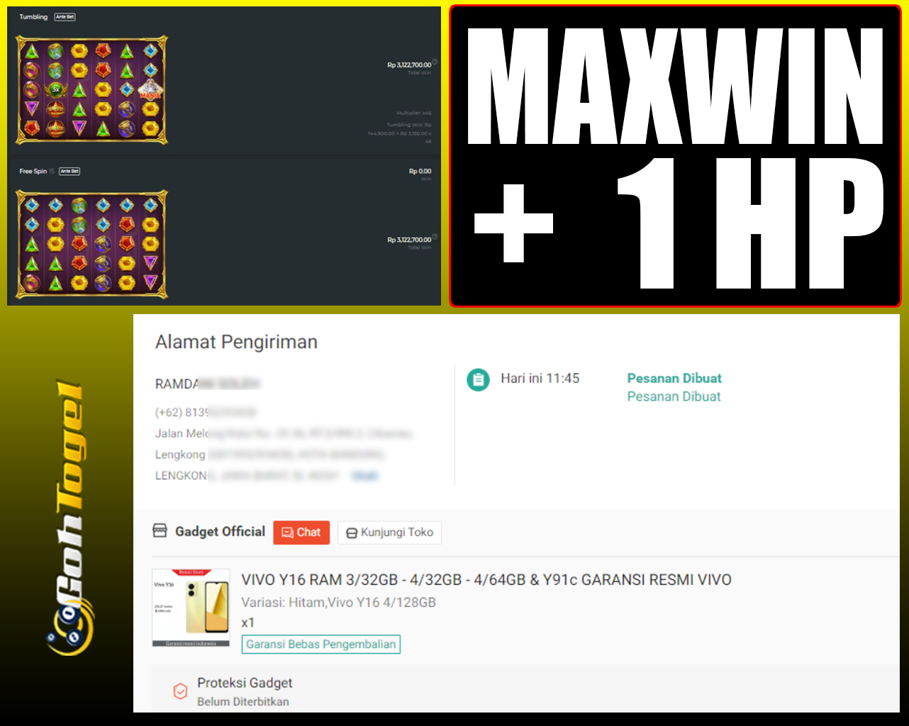  SELAMAT KEPADA ID XXX JACKPOT SLOT PRAGMATIC