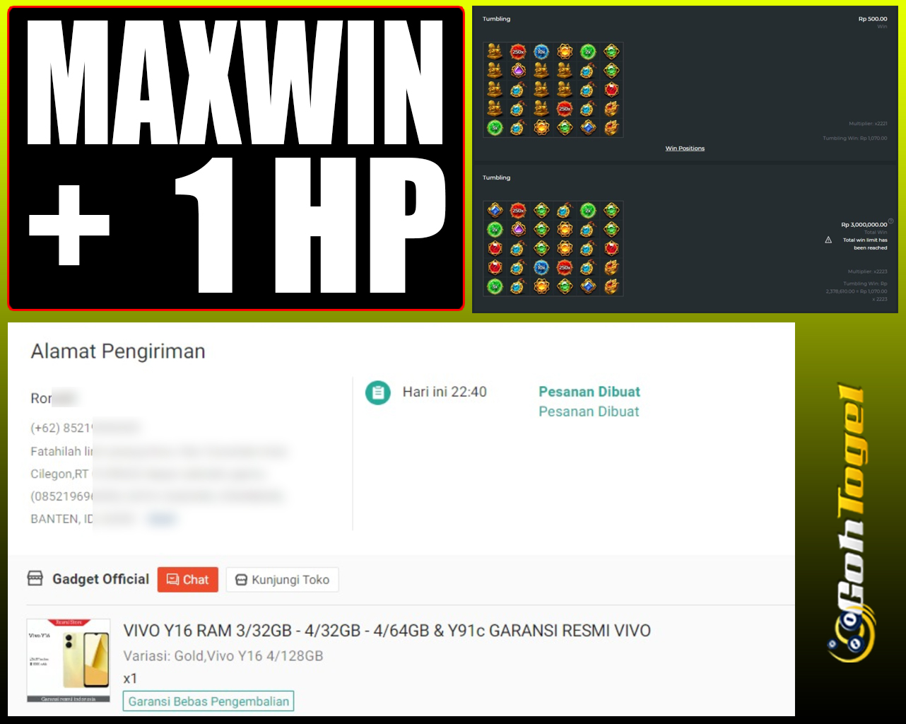  SELAMAT KEPADA ID XXX JACKPOT SLOT PRAGMATIC