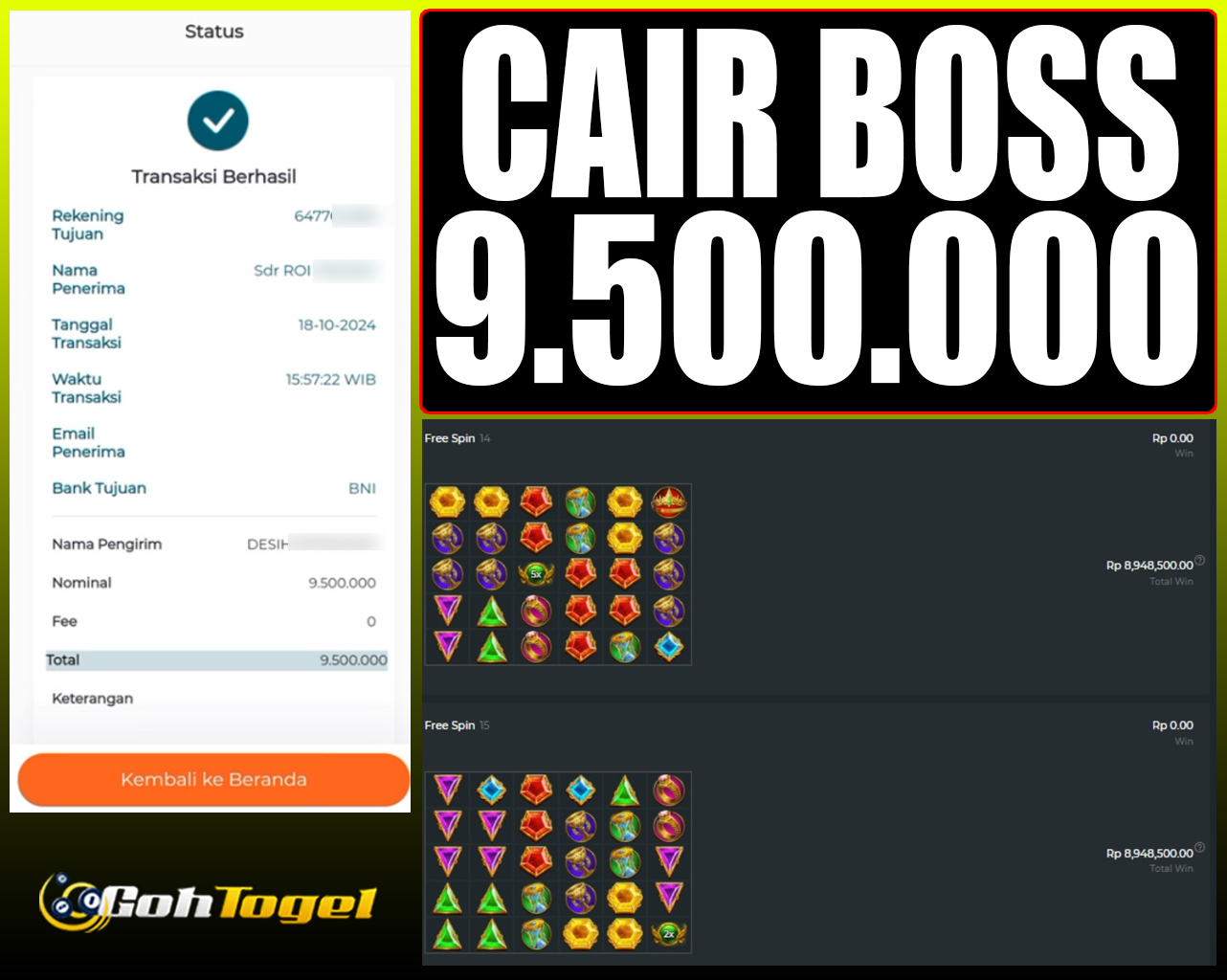  SELAMAT KEPADA ID XXX JACKPOT SLOT PRAGMATIC