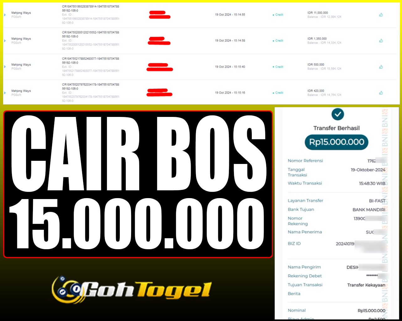  SELAMAT KEPADA ID XXX JACKPOT SLOT PRAGMATIC