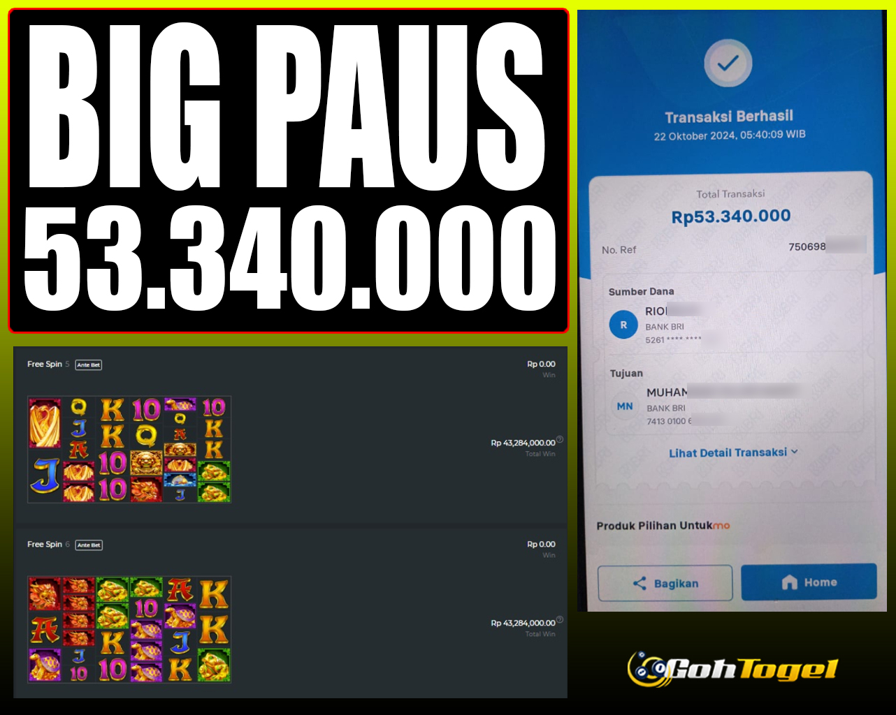  SELAMAT KEPADA ID XXX JACKPOT SLOT PRAGMATIC