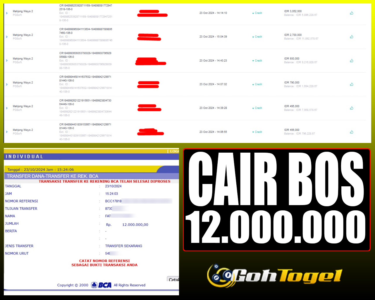  SELAMAT KEPADA ID XXX JACKPOT SLOT PRAGMATIC