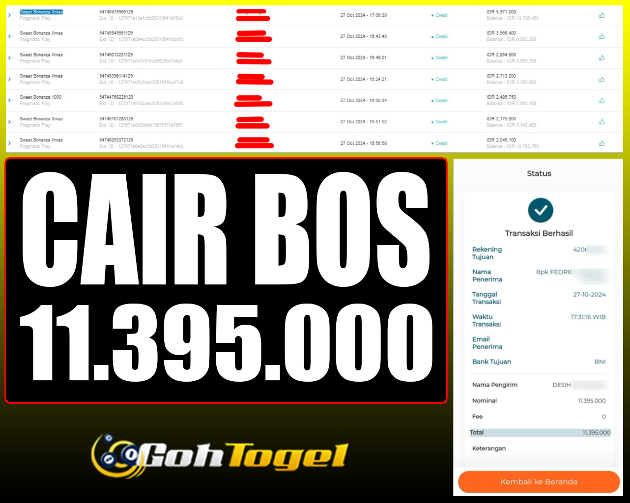  SELAMAT KEPADA ID XXX JACKPOT SLOT PRAGMATIC