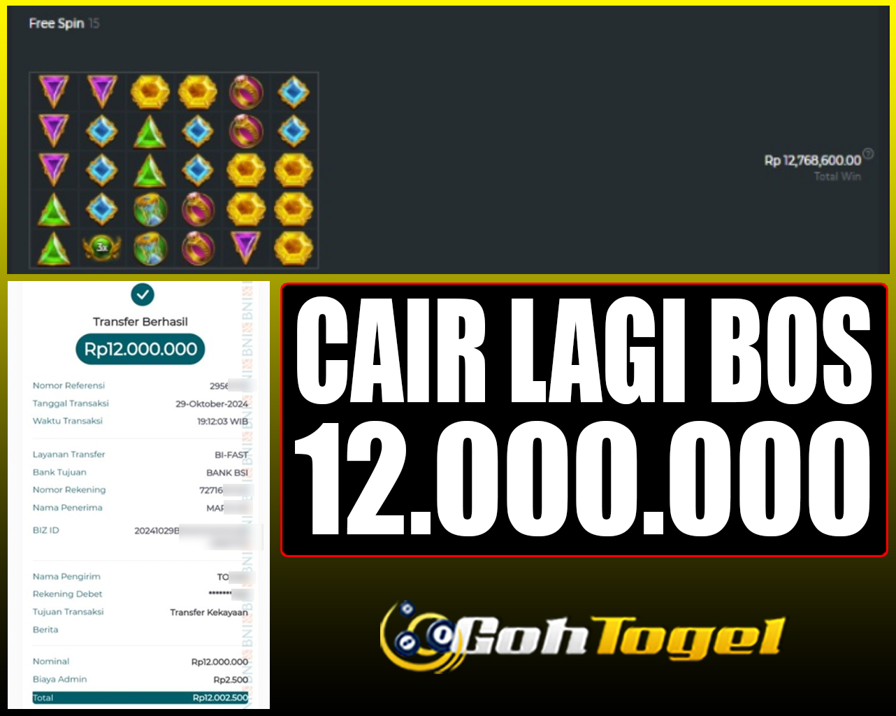  SELAMAT KEPADA ID XXX JACKPOT SLOT PRAGMATIC