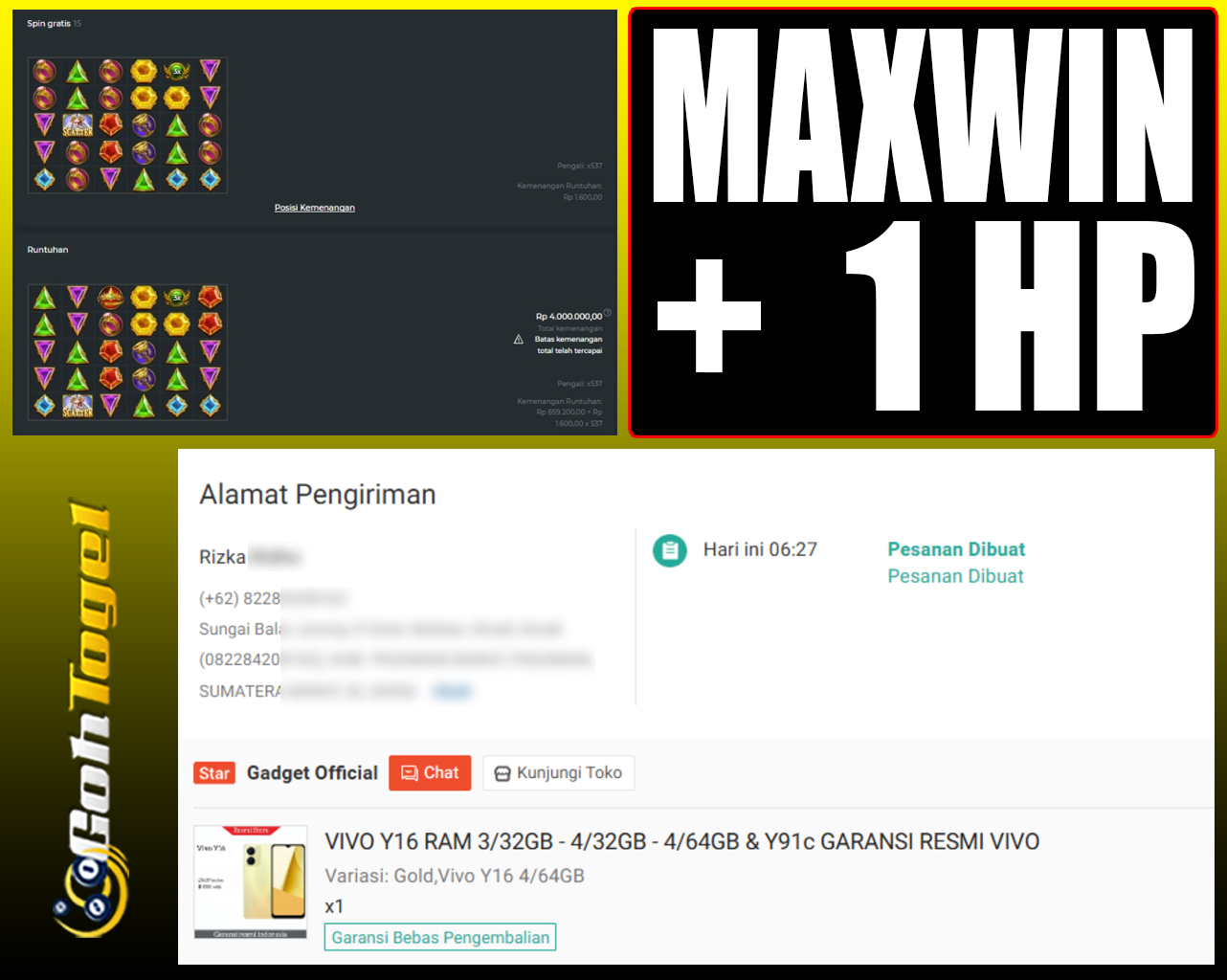  SELAMAT KEPADA ID XXX JACKPOT SLOT PRAGMATIC