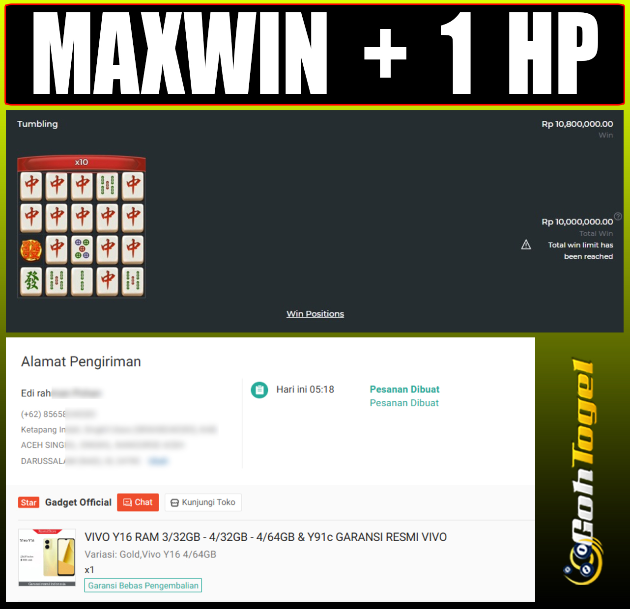  SELAMAT KEPADA ID XXX JACKPOT SLOT PRAGMATIC