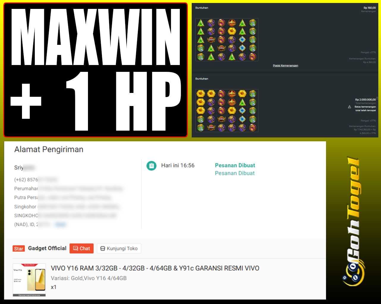  SELAMAT KEPADA ID XXX JACKPOT SLOT PRAGMATIC