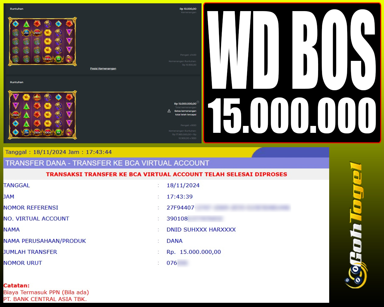 SELAMAT KEPADA ID XXX JACKPOT SLOT PRAGMATIC