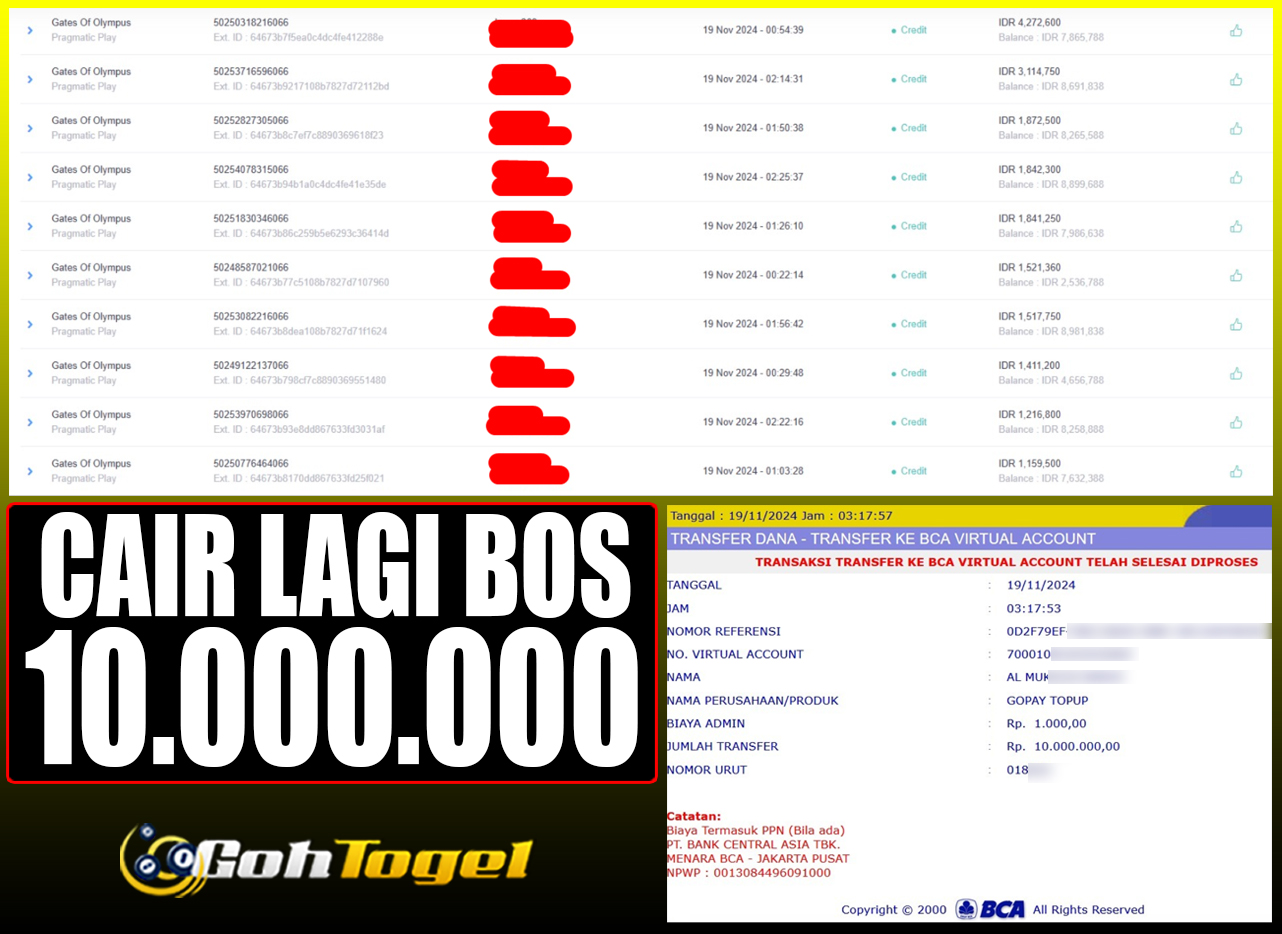 SELAMAT KEPADA ID XXX JACKPOT SLOT PRAGMATIC