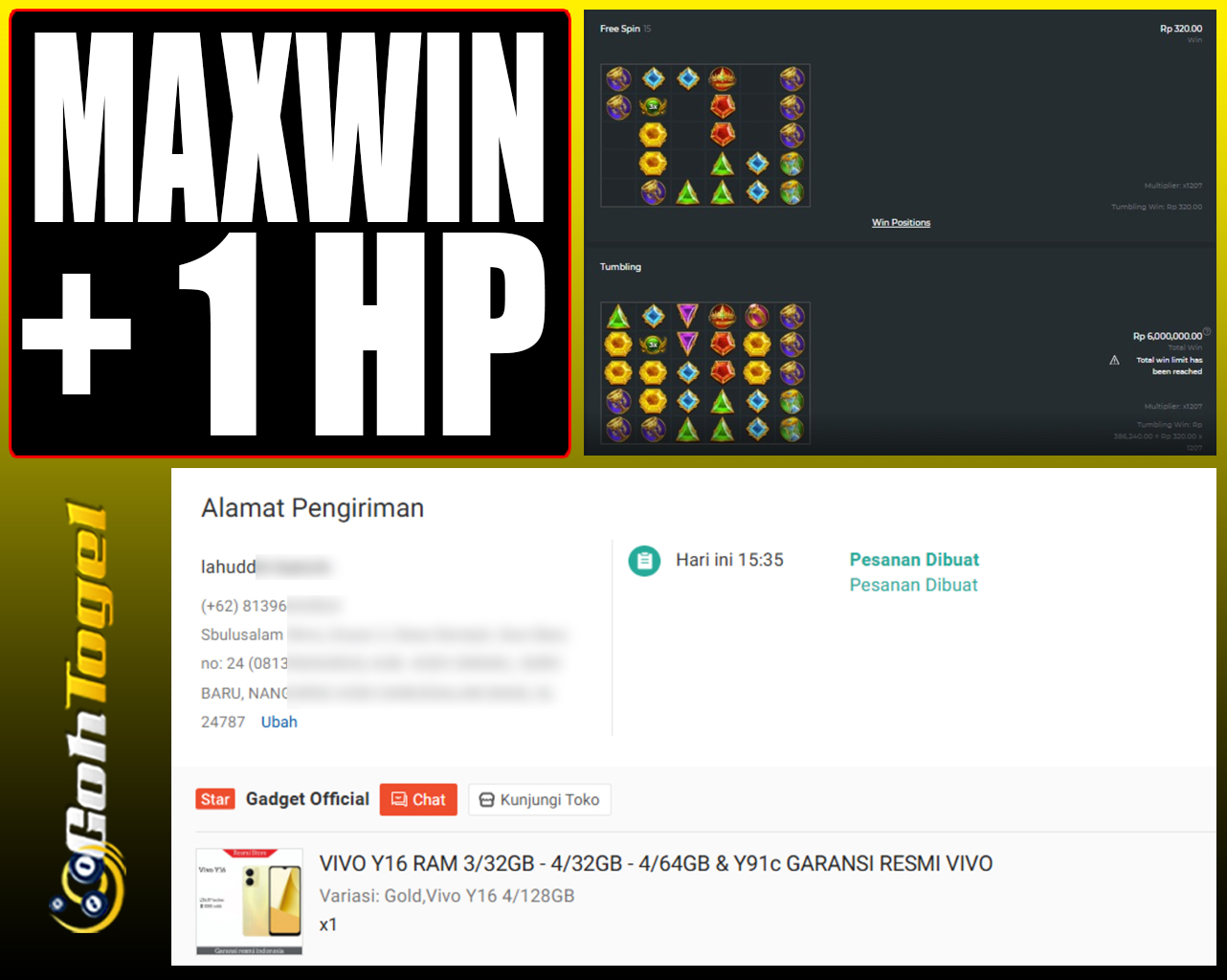 SELAMAT KEPADA ID XXX JACKPOT SLOT PRAGMATIC