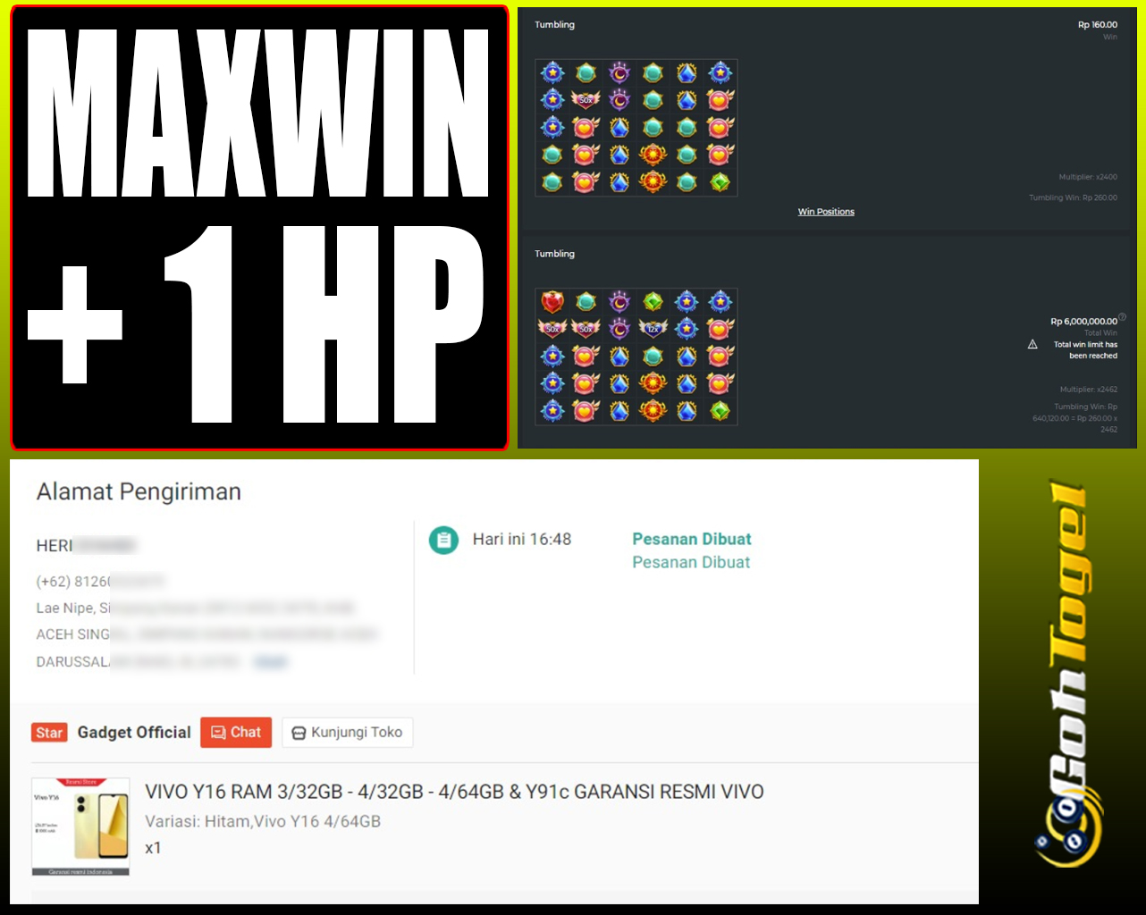 SELAMAT KEPADA ID XXX JACKPOT SLOT PRAGMATIC