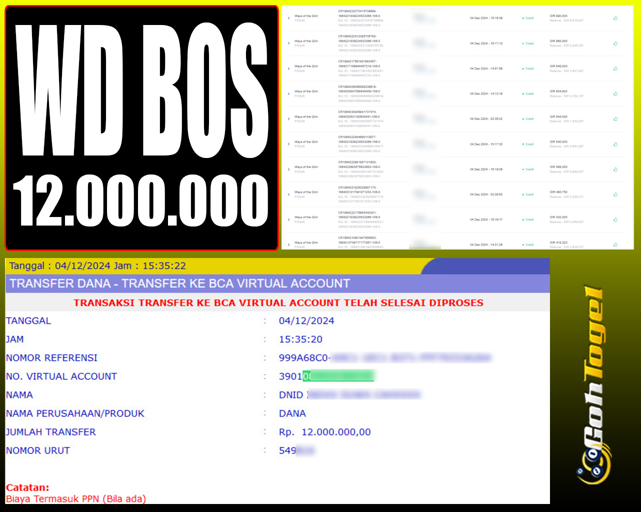 SELAMAT KEPADA ID XXX JACKPOT SLOT PRAGMATIC