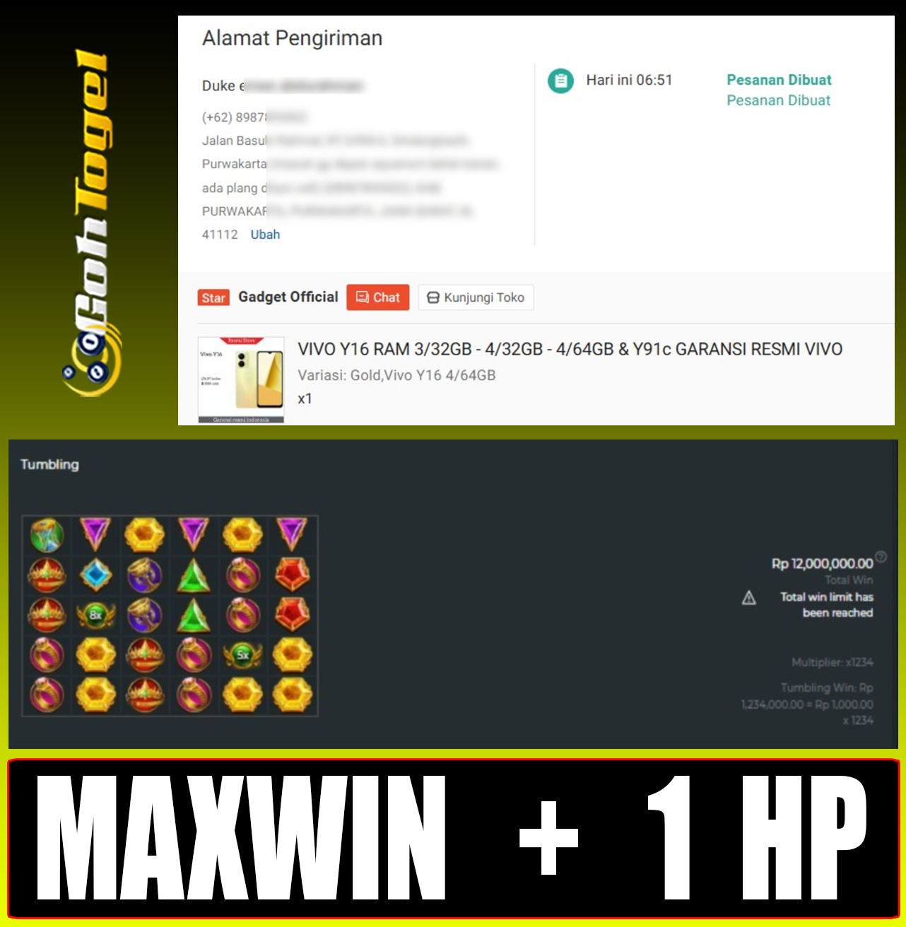 SELAMAT KEPADA ID XXX JACKPOT SLOT PRAGMATIC