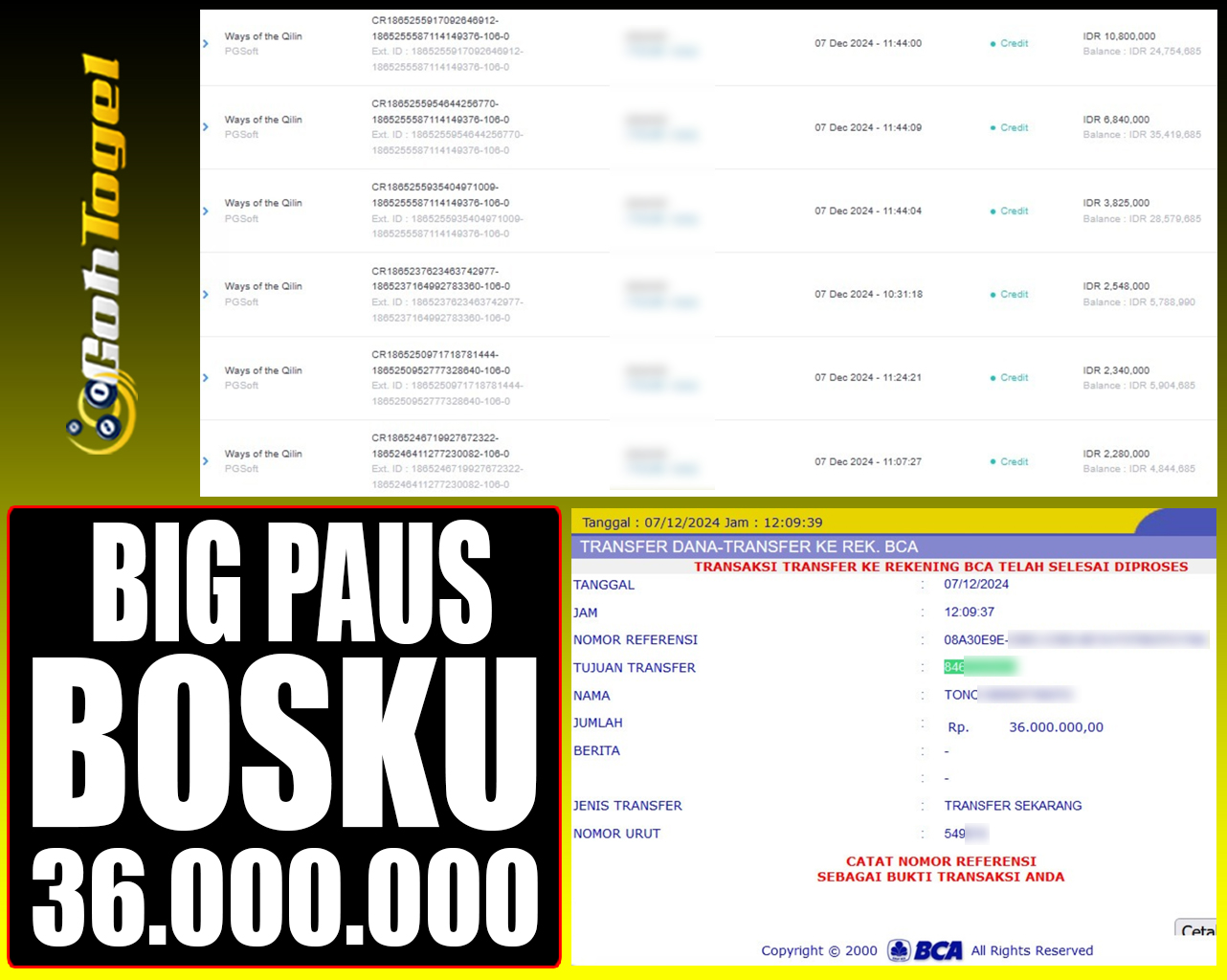 SELAMAT KEPADA ID XXX JACKPOT SLOT PRAGMATIC