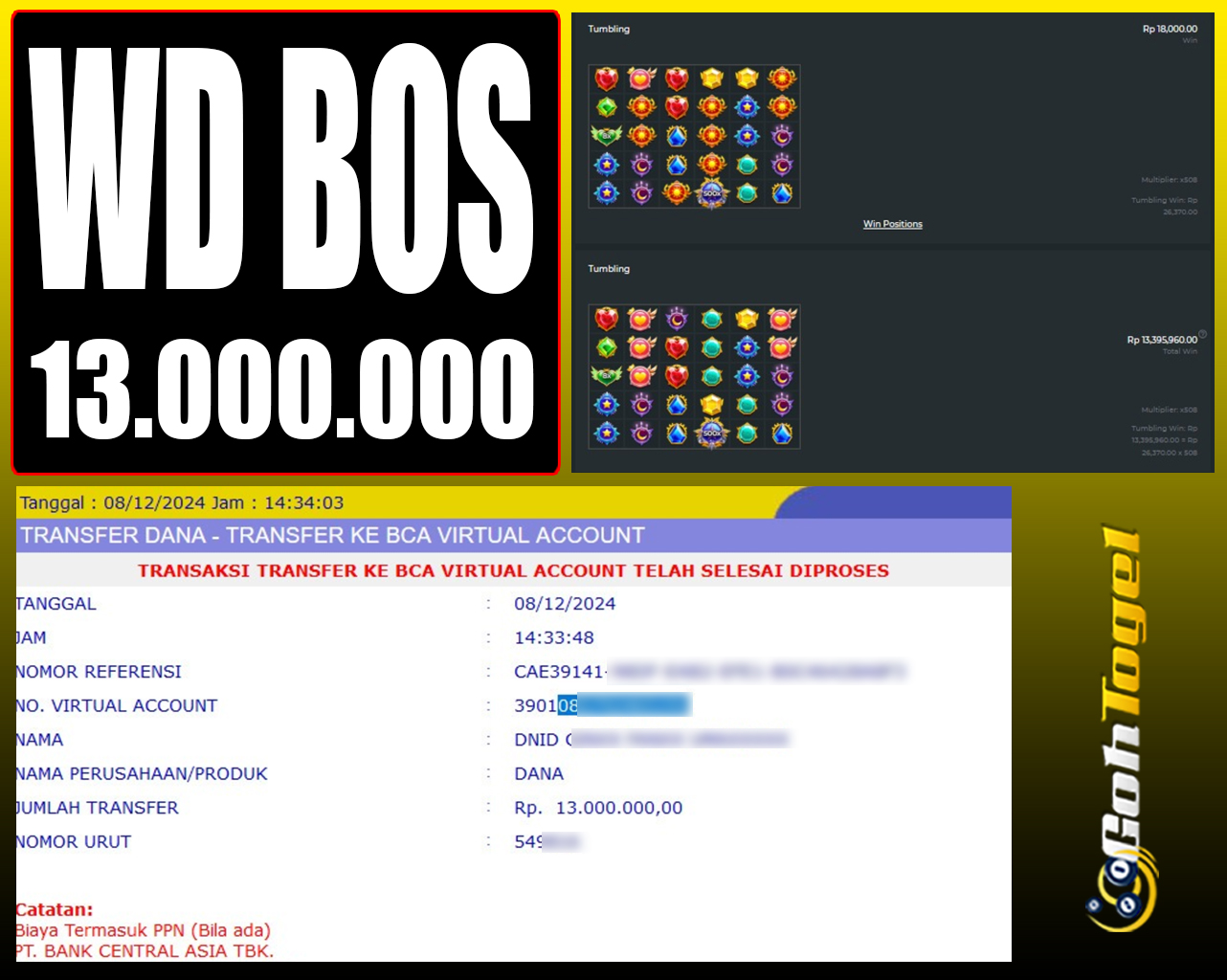 SELAMAT KEPADA ID XXX JACKPOT SLOT PRAGMATIC