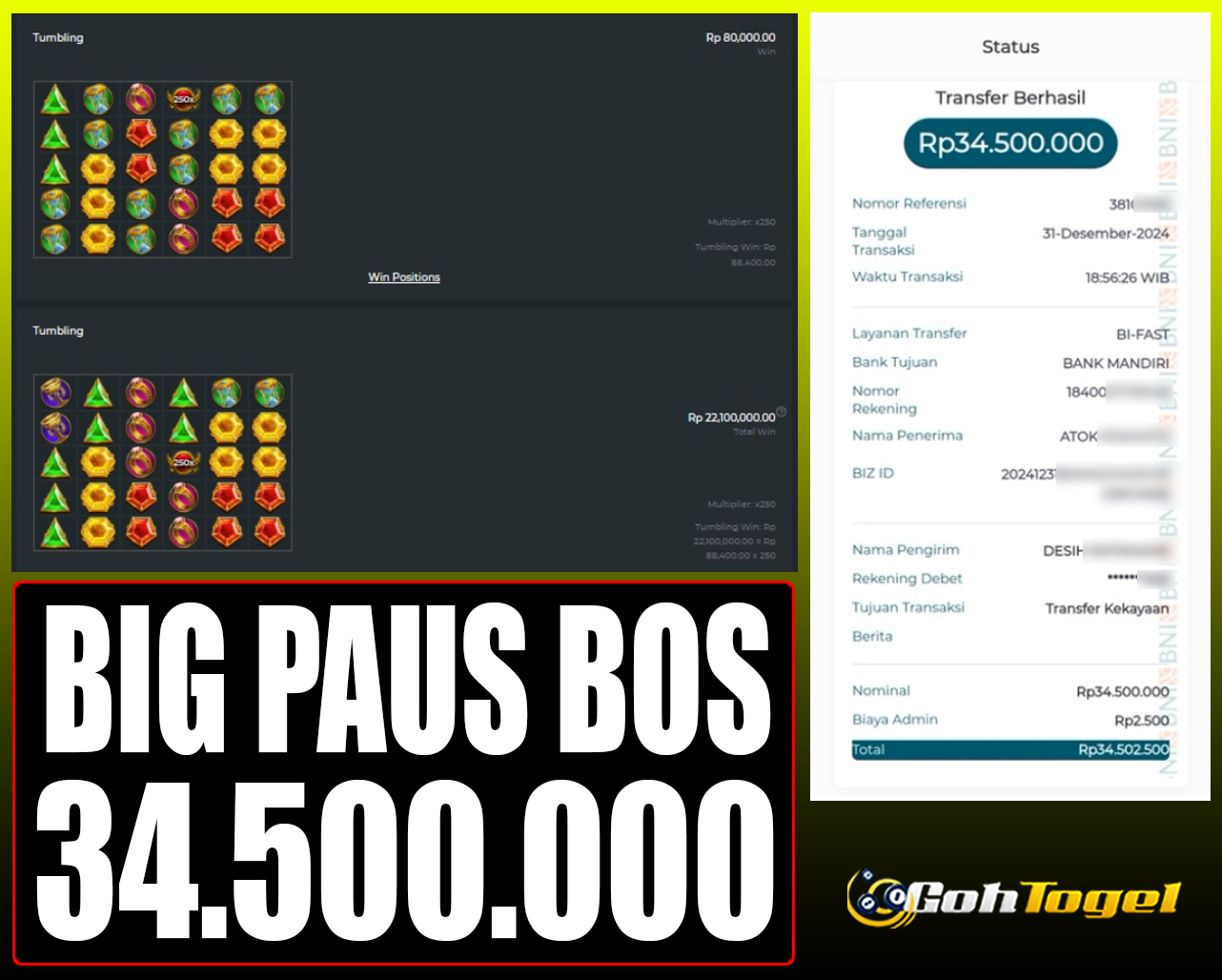 SELAMAT KEPADA ID XXX JACKPOT SLOT PRAGMATIC