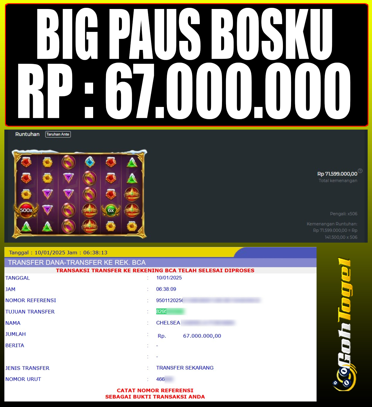 SELAMAT KEPADA ID XXX JACKPOT SLOT PRAGMATIC