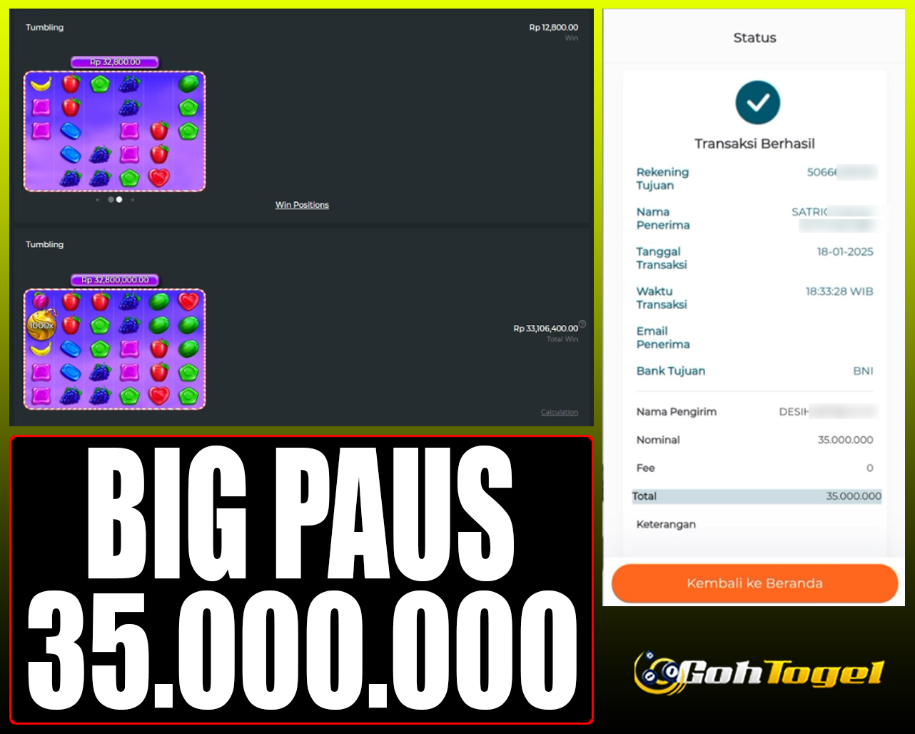 SELAMAT KEPADA ID XXX JACKPOT SLOT PRAGMATIC