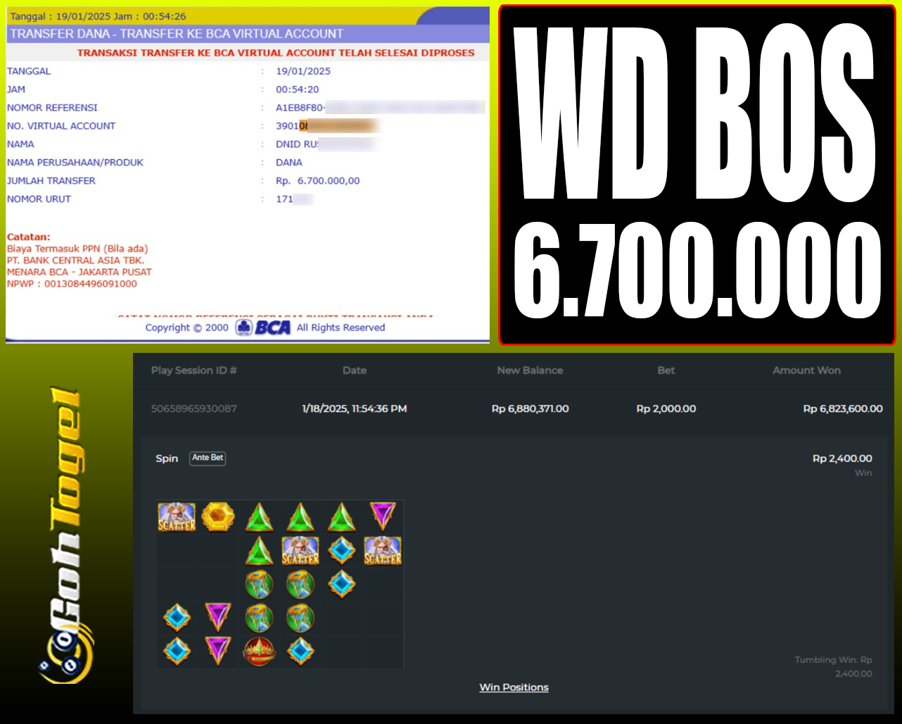 SELAMAT KEPADA ID XXX JACKPOT SLOT PRAGMATIC