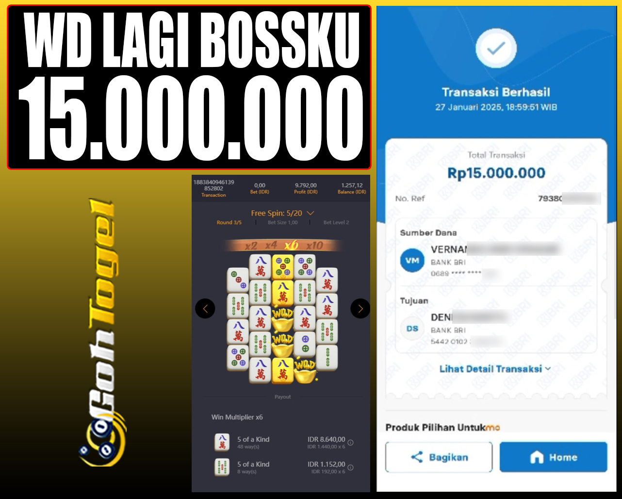 SELAMAT KEPADA ID XXX JACKPOT SLOT PRAGMATIC