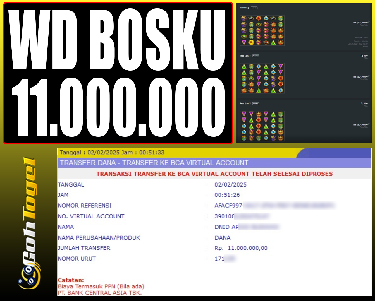 SELAMAT KEPADA ID XXX JACKPOT SLOT PRAGMATIC