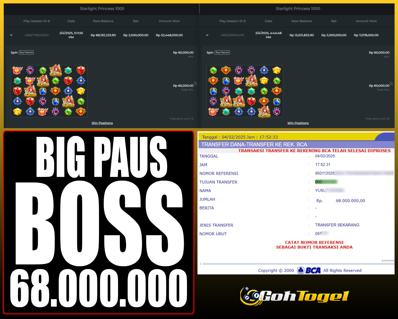 SELAMAT KEPADA ID XXX JACKPOT SLOT PRAGMATIC