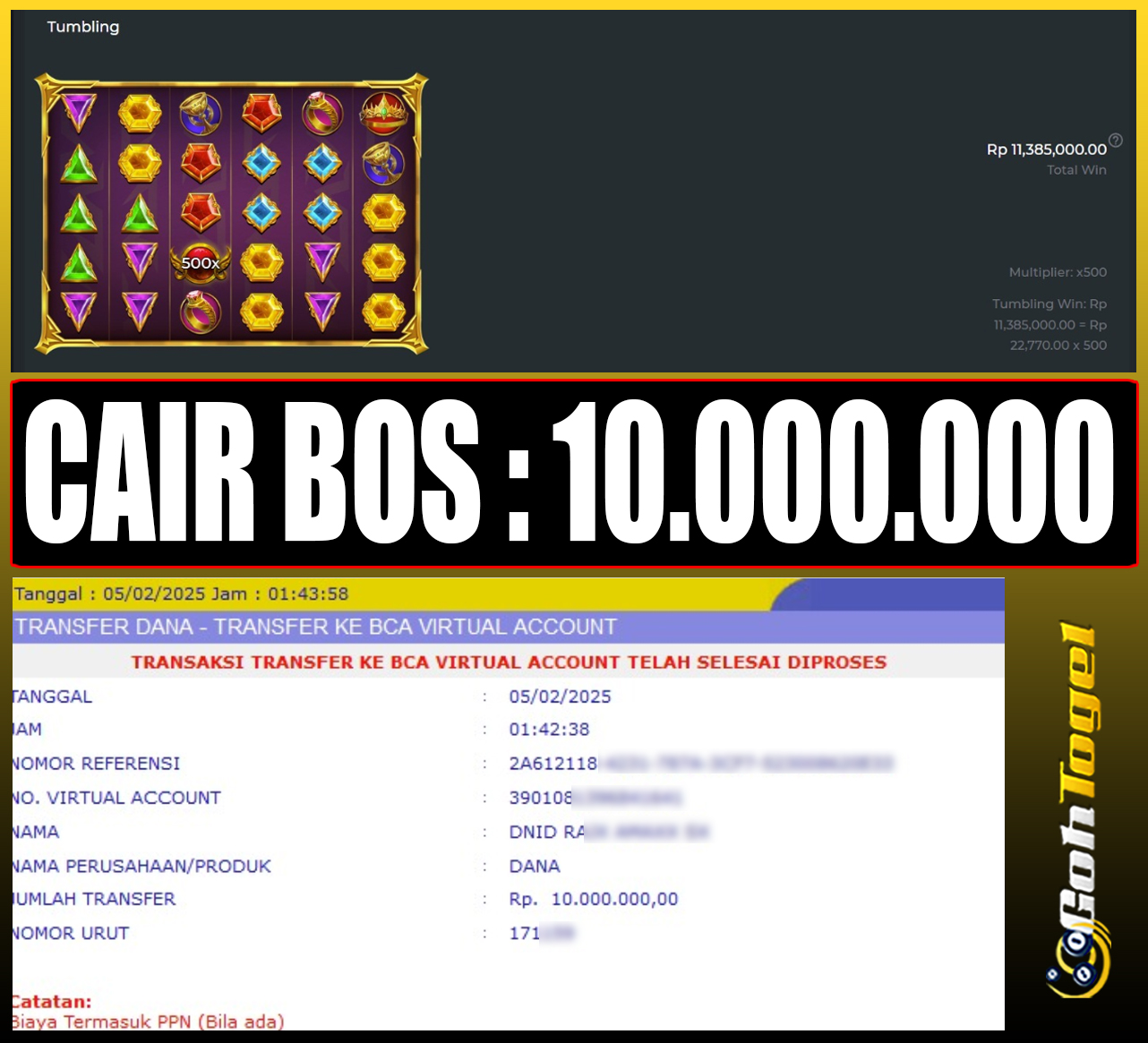 SELAMAT KEPADA ID XXX JACKPOT SLOT PRAGMATIC