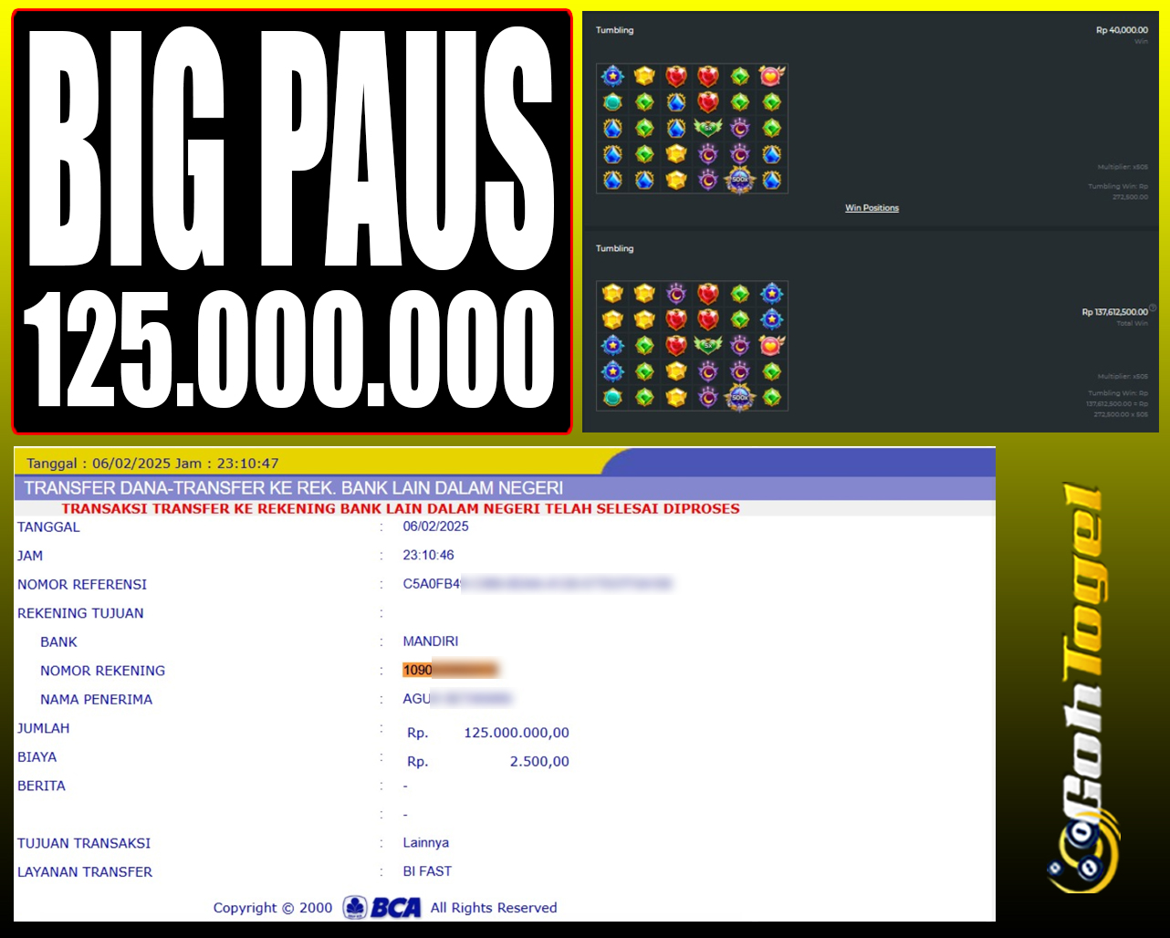 SELAMAT KEPADA ID XXX JACKPOT SLOT PRAGMATIC